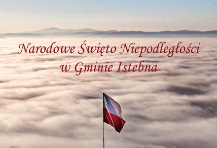 Biało-czerwona na Ochodzitej w przeddzień Święta Niepodległości