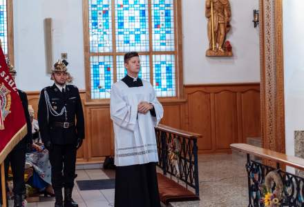 Dziękczynna Msza Święta fot. Jakub Matuszny