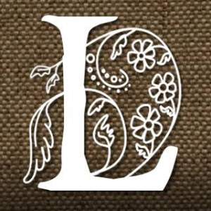 Logotyp przedstawiający ozdobną literę L