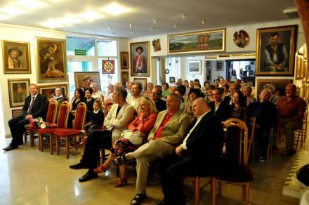 Uczestnicy wernisażu