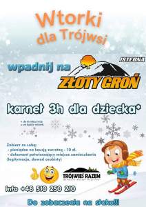 Wtorki dla Trójwsi - darmowe karnety dla dzieci z Trójwsi