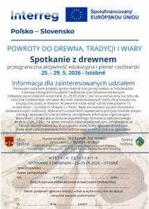Informacja dla osób zainteresowanych udziałem w plenerze rzeźbiarskim