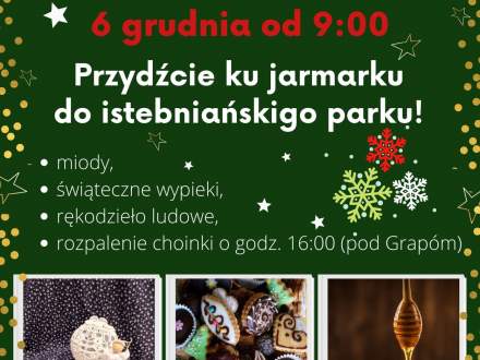 Plakat zawierający zaproszenie na jarmark