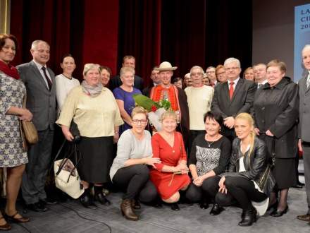 Laureat w Gronie Włodarzy, Radnych Gminy Istebna i przyjaciół