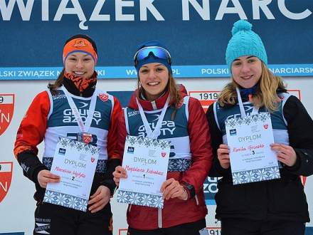 od lewej: Marcelina Wojtyła, Magdalena kobielusz, Kamila Gruszka (foto: Anna Karczewska/PZN)