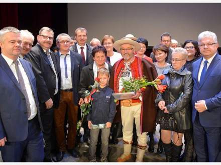 Uroczystość wręczenia Lauru Srebrnej Cieszynianki (foto: Józef Michałek)