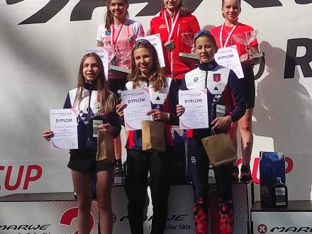 Julia Rucka na trzecim stopniu podium Marwe Cup