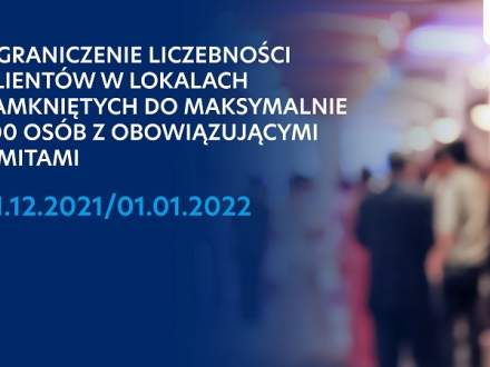 Nowe zasady bezpieczeństwa od 15 grudnia 2021