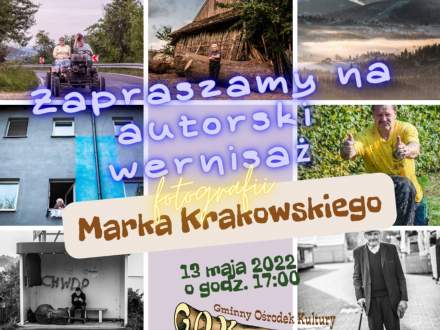 Kolaż zdjęć Marka Krakowskiego