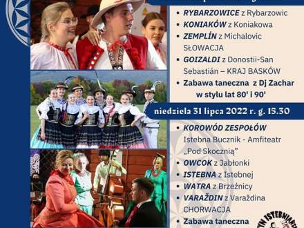 Plakat z programem wydarzenia