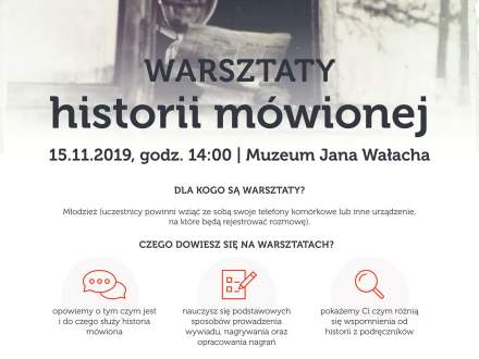 Warsztaty historii mówionej