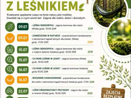 Harmonogram spotkań z leśnikiem