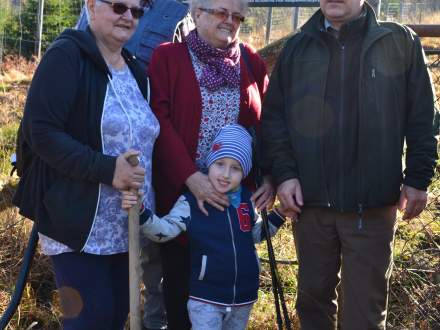 Sadzenie drzew na 100-lecie odzyskania Niepodległości