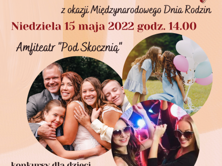 I Istebniański Dzień Rodziny- plakat wydarzenia