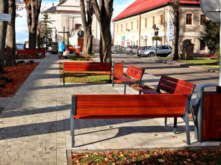 Park w Istebnej w nowej szacie