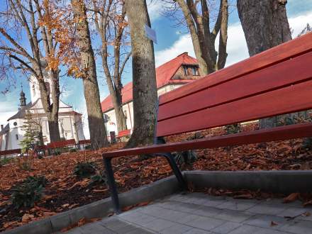 Park w Istebnej w nowej szacie