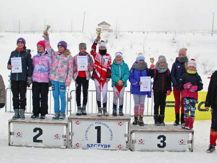 Podium Igrzyska Dzieci Dziewczęta