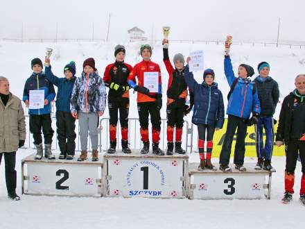 Podium Igrzyska Dzieci Chłopcy