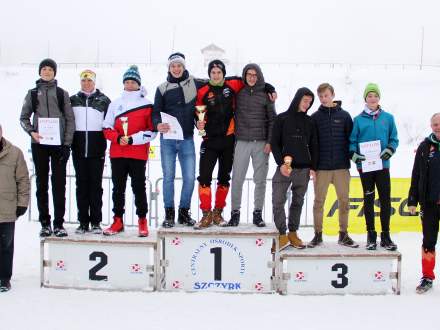 Podium Igrzyska Młodzieży Szkolnej Chłopcy