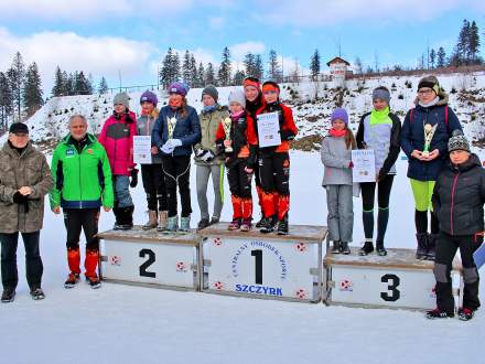 Podium Igrzyska Dzieci Dziewczęta