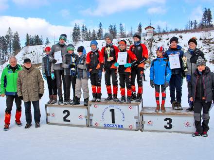 Podium Igrzyska Dzieci Chłopcy