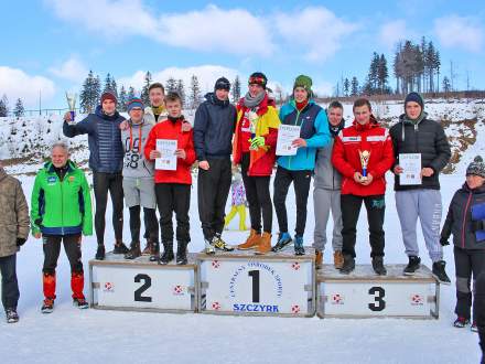 Podium Licealiada Chłopcy