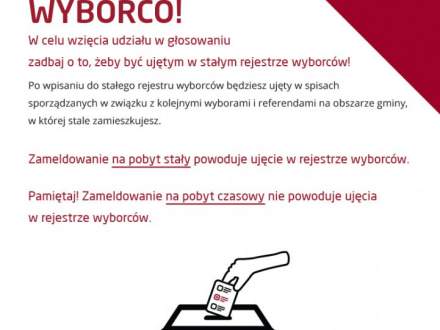 Ulotka informacyjna panstwowej komisji wyborczej