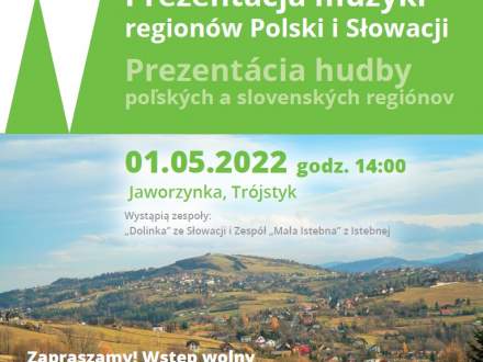 Prezentacja muzyki regionów Polski i Słowacji