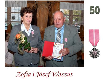 Zofia i Józef Waszut