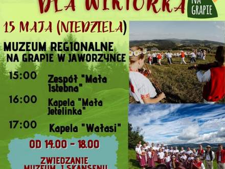 Plakat wydarzenia: Majowe Muzykowanie dla Wiktorka