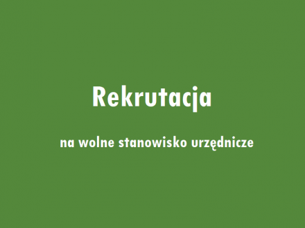 Dyrektor Centrum Usług Wspólnych w Istebnej ogłasza nabór na wolne stanowisko urzędnicze: Główny Księgowy Centrum Usług Wspólnych w Istebnej