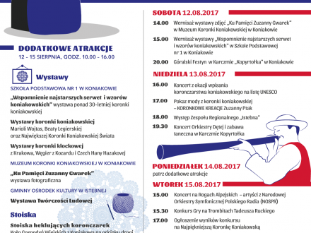 Plakat z programem