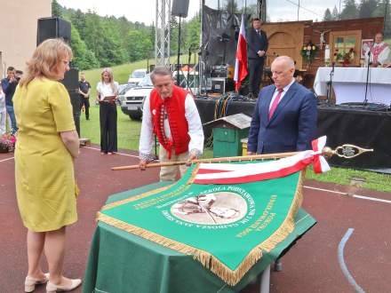 Wójt, Pani Dyrektor i Sołtys Koniakowa