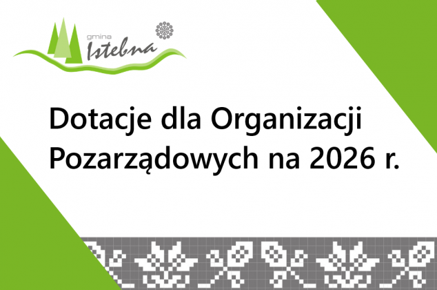Dotacje dla Organizacji Pozarządowych na 2026 r.
