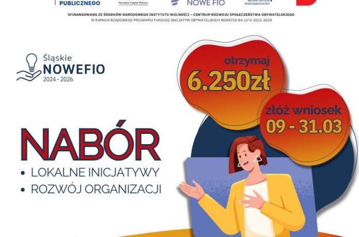 Nabór wniosków w projekcie Śląskie NOWEFIO