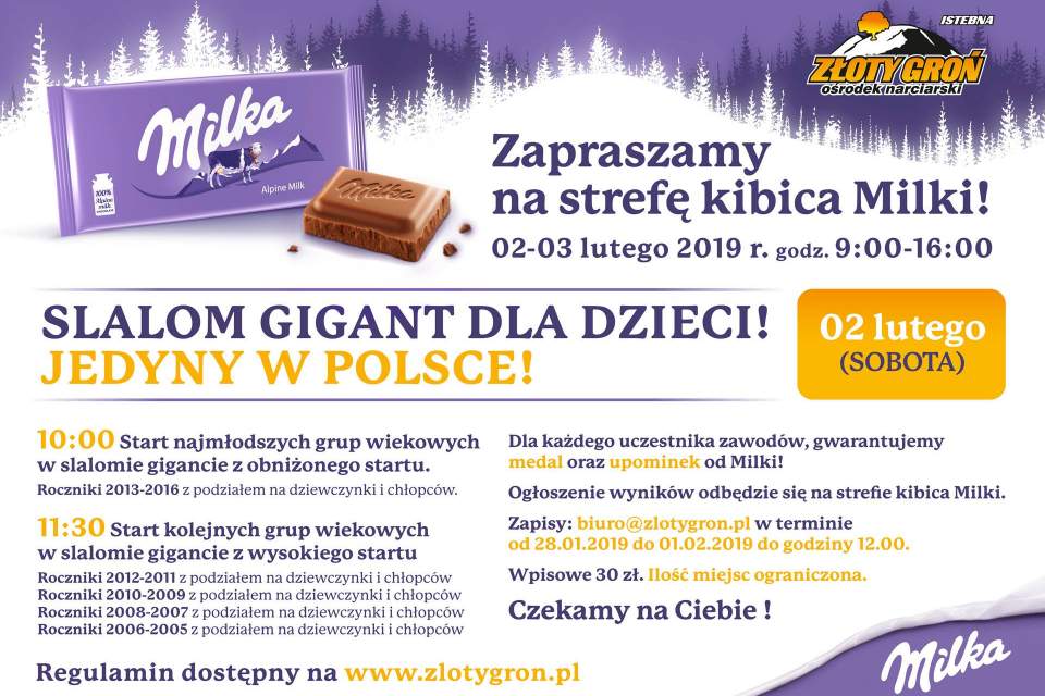 Fioletowa Zima z Milką