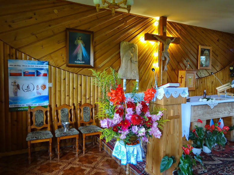 Wnętrze kaplicy