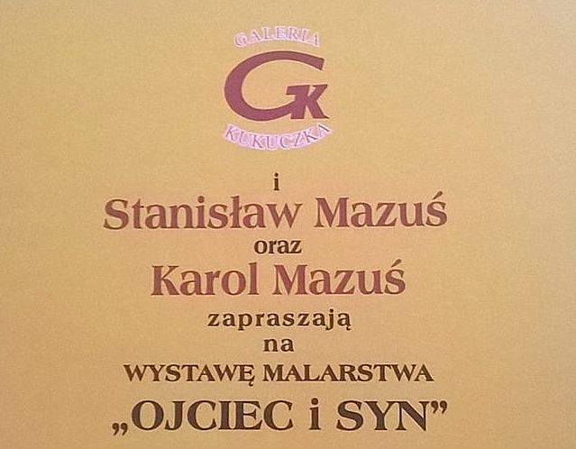 Wernisaż wystawy "Ojciec i Syn"