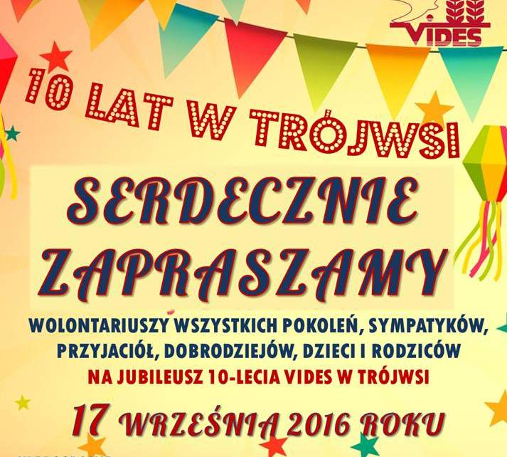 10-lecie VIDES w Trójwsi