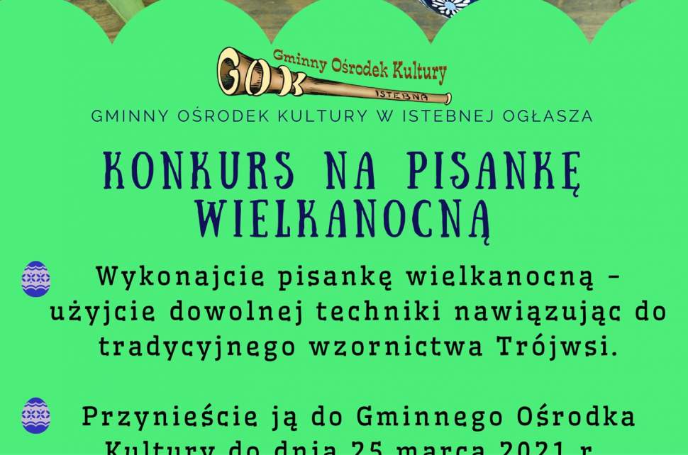 Plakat Konkursu na Pisankę