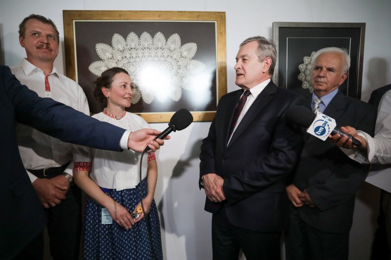 fot.: Danuta Matloch, Wystawa Koronek w Ministerstwie Kultury