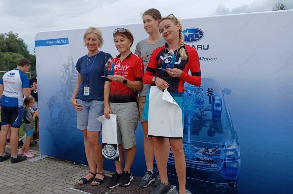 Anna Kaczmarzyk na podium Pucharu Subaru