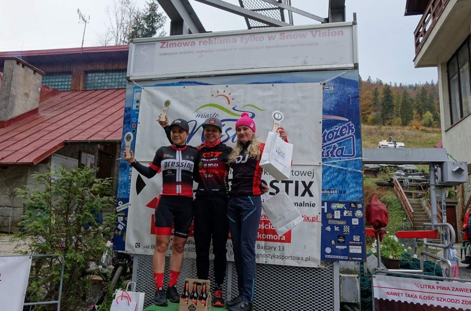 Anna Kaczmarzyk na podium