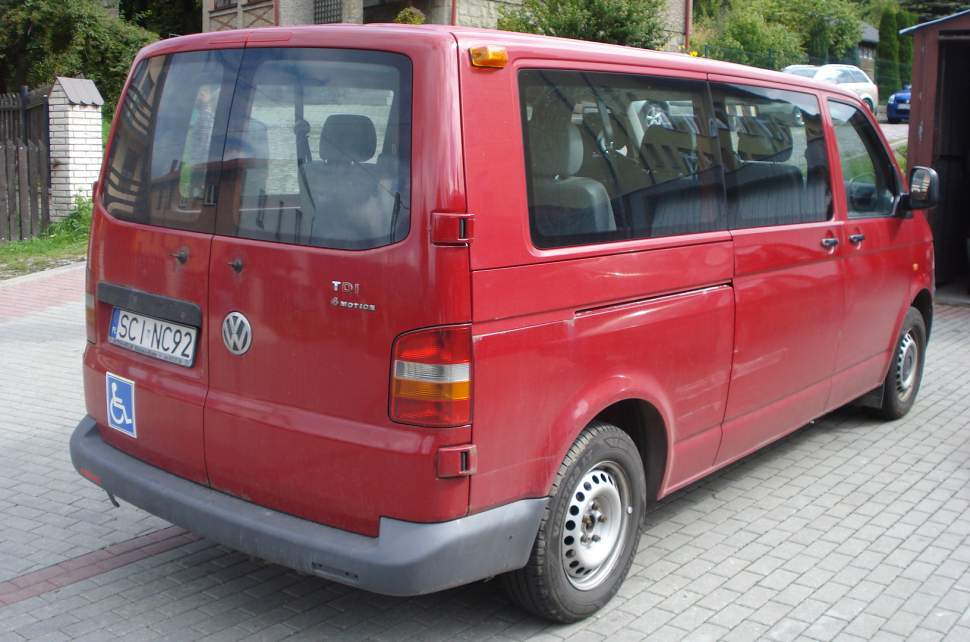 Samochód Volkswagen Transporter T5