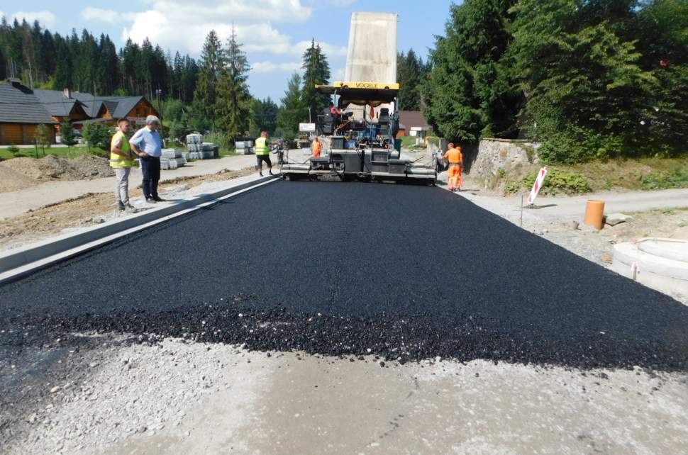 Budowa drogi Zaolzie