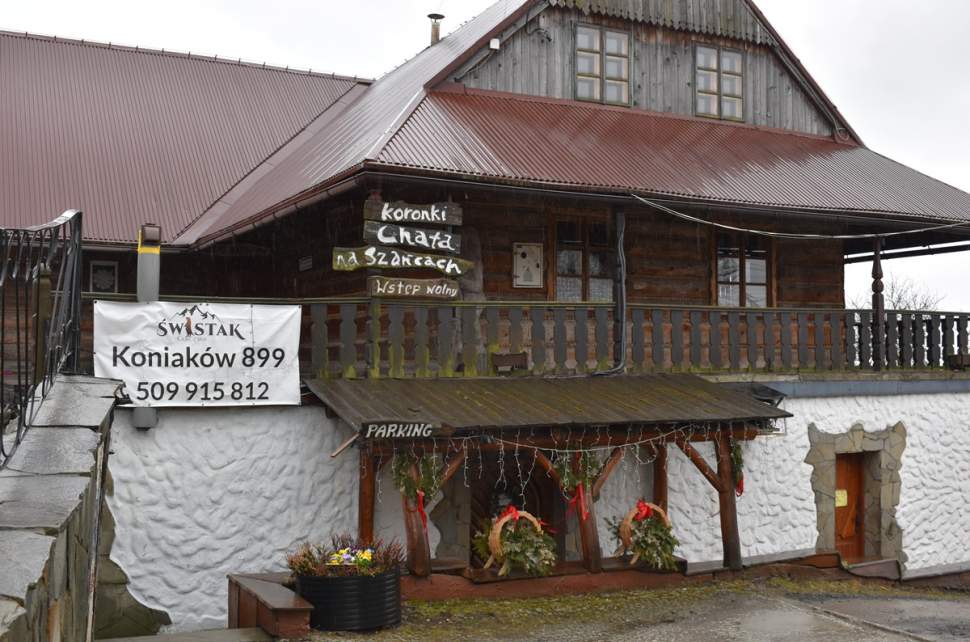 Karczma widok zewnętrzny