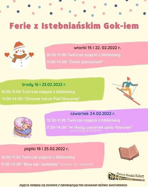 Ferie z Istebniańskim GOK-iem