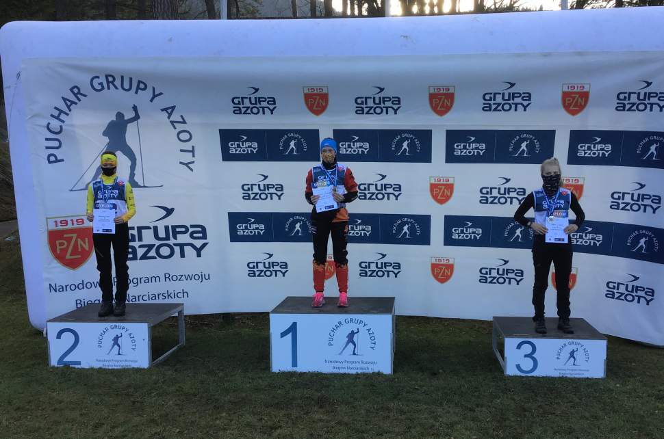 Martyna Michałek na najwyższym stopniu podium