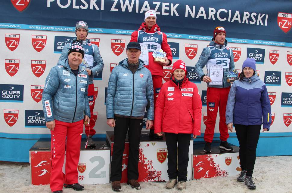 Podium Mistrzostw Polski Mężczyzn