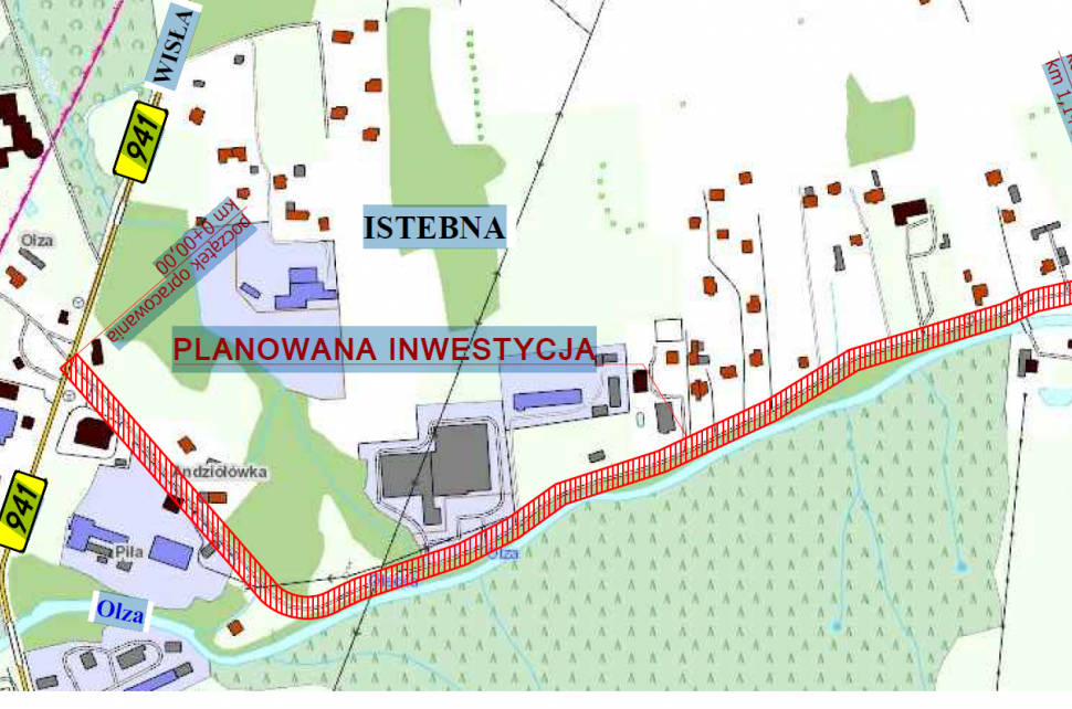 Obwieszczenie Starosty Cieszyńskiego z dnia 15.09.2017 roku w sprawie zawiadomienia o wydaniu decyzji o zezwoleniu na realizację inwestycji drogowej